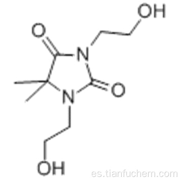 1,3-bis (2-hidroxietil) -5,5-dimetilhidantoína CAS 26850-24-8